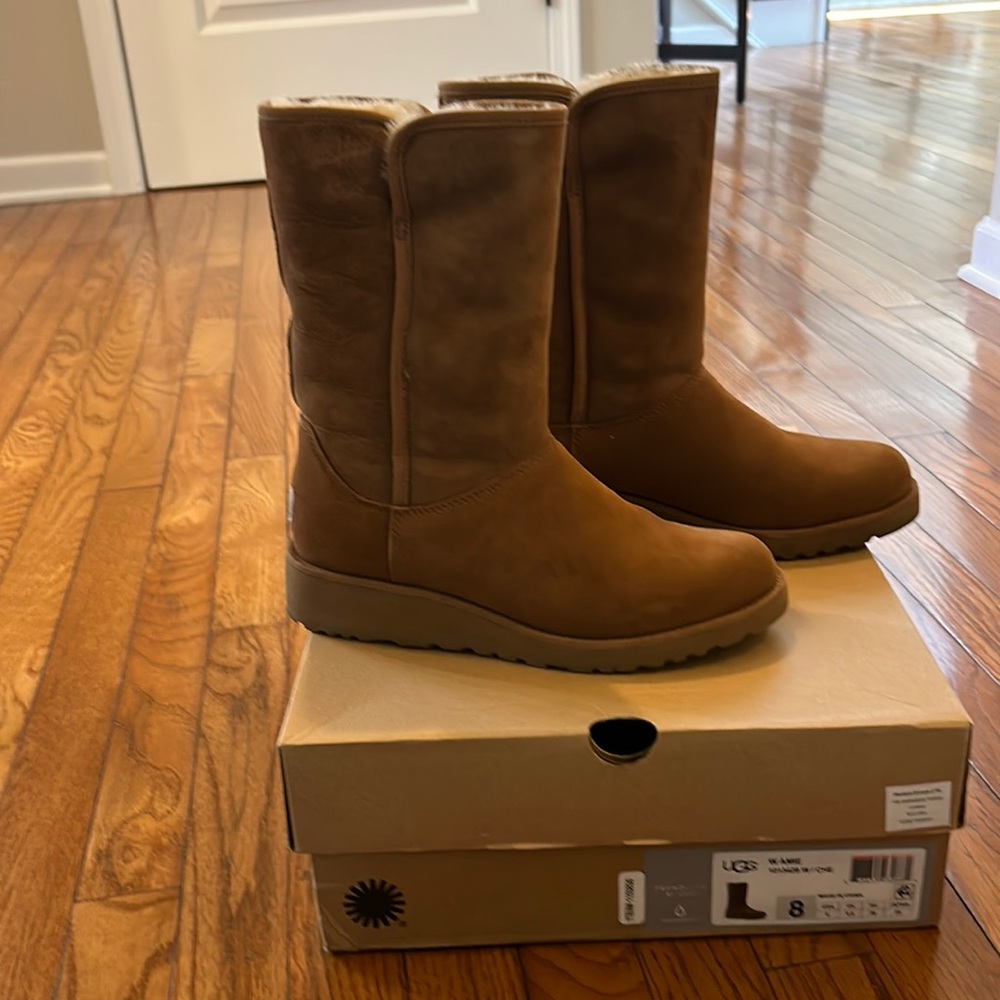 Ugg amie chestnut boots